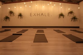 Globee Athletic Yoga room